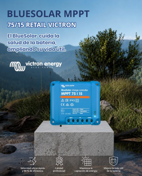 BLUESOLAR MPPT 75/15 RETAIL VICTRON