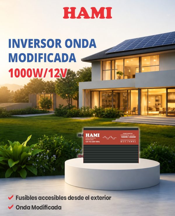 HAMI IMPORTADO 1000W/12V ONDA MODIFICADA