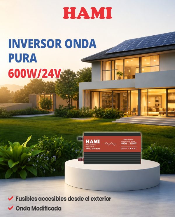 HAMI IMPORTADO 600W/24V ONDA PURA