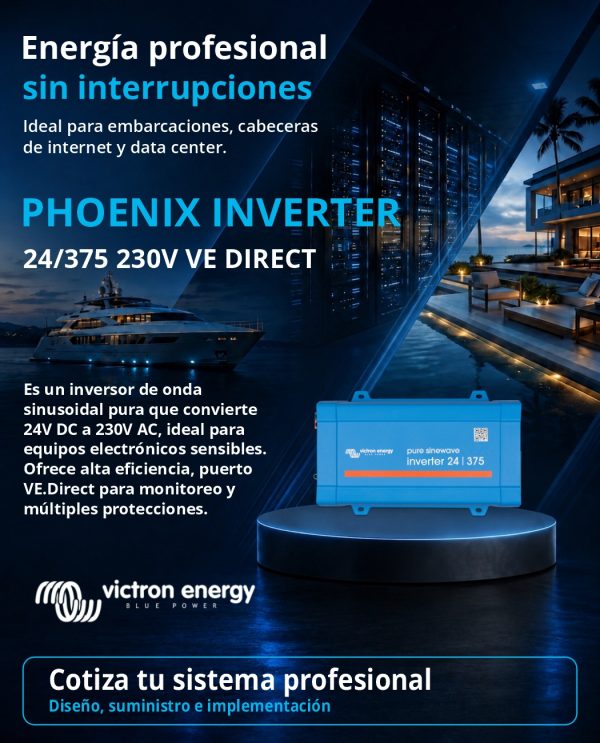 PHOENIX INVERTER 24/375 230V VE DIRECT