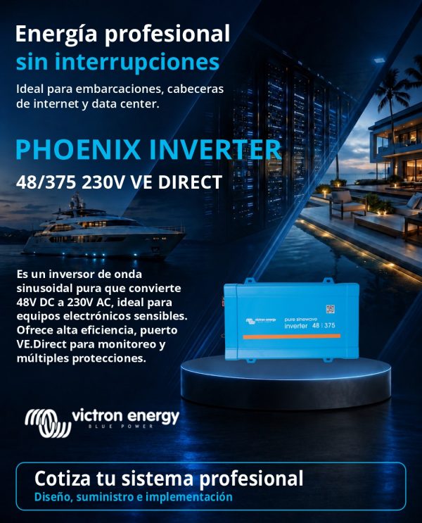 PHOENIX INVERTER 48/375 230V VE DIRECT